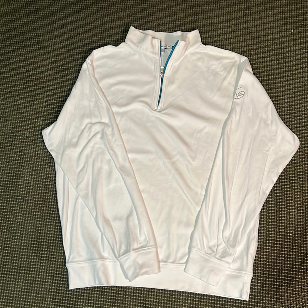 Peter Millar Men’s Quarter Zip Pullover - Large